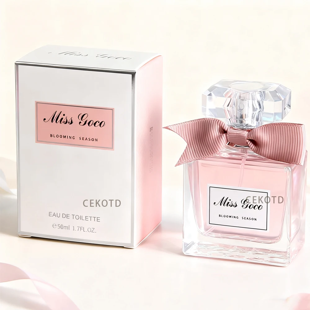 50 مللي عطر ملكة جمال زهرة على شكل قلب طويل الأمد نضارة عطرية وودي أو دو تواليت فيرومونز عطر نسائي هدية