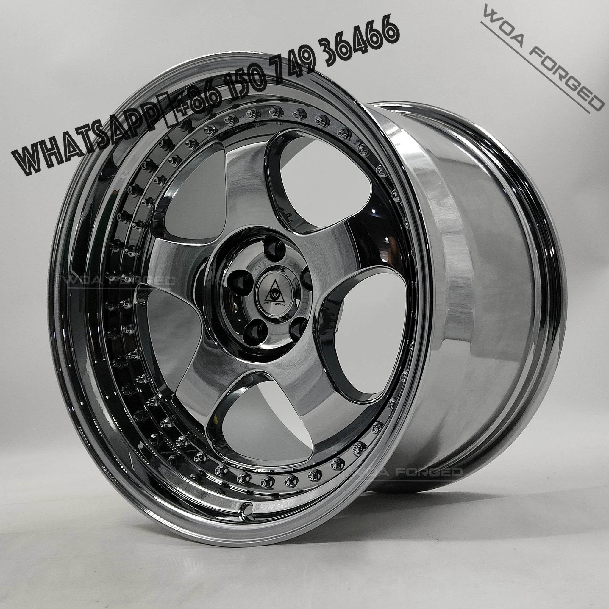 

High Quality Meister S1 P3 Chrome Forged Wheel 5x112 114.3 20 Bolts Car Refitting Casting Wheel Rims Passenger Car Wheels