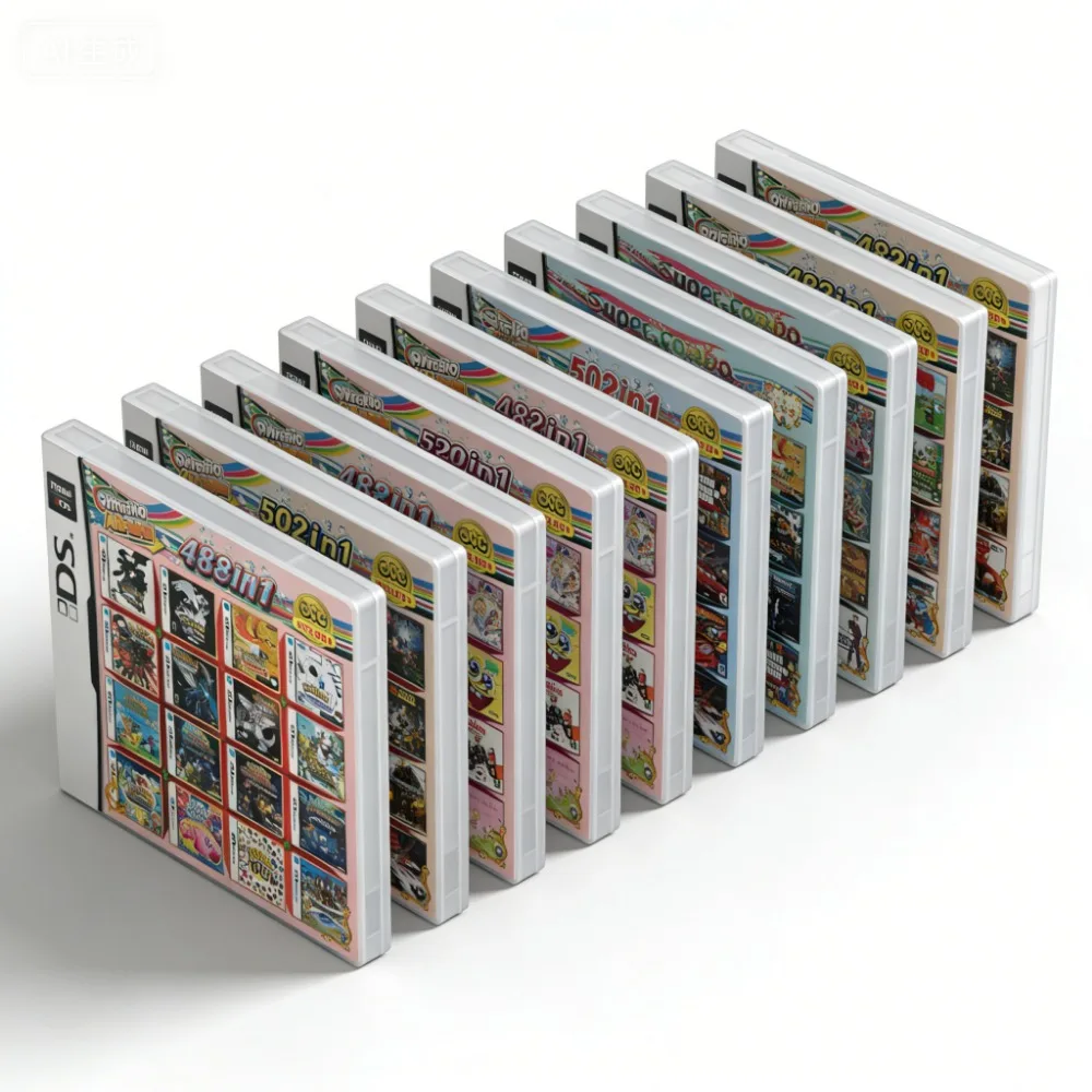 •Pokem0n Themed Multi-Game Cartridge For DS/3DS/NDSL/2DS-Preloaded With Classic Retro Games Plug&Play Handheld Gaming Accessory view 3