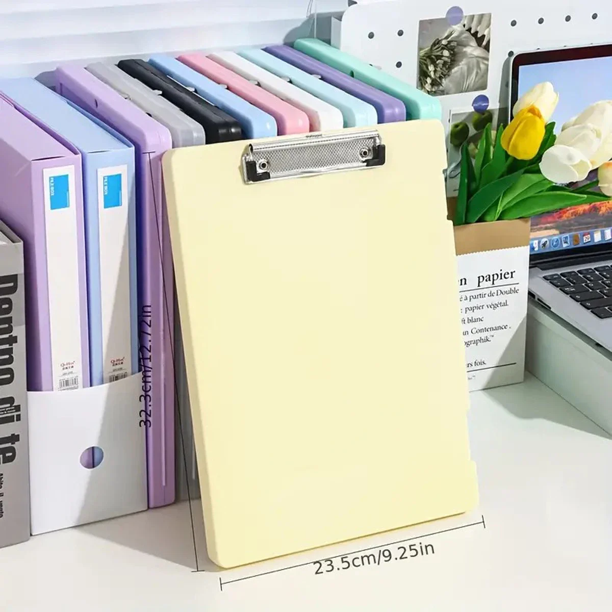 クリップ付きファイルフォルダー用のA4収納ボックス。学生が特別なテスト用紙を整理して保管できるように設計されています。