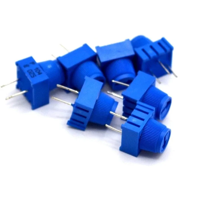 3386P-1-103 (10K)/102 (1K)/104 (100K)/503 (50K) Präzisions-Einstellpotentiometer mit obenliegender Einstellung, Inline, umweltfreundlich – Detail 2