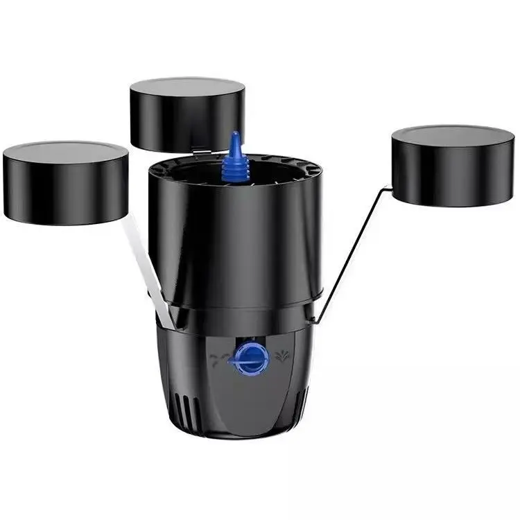 Fish pond surface skimmer Oil film suction purifier