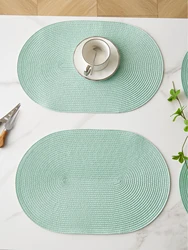 Spring Placemats Set of 4,Heat resistant pad,Place Mat Washable Table Mats for Kitchen Dining Table Non-Slip Place mats