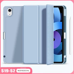 For iPad Air 4 Case Air 5 iPad Pro 11 Case 2020 2022 iPad Pro 12.9 Case 2021 5th Generation Funda Wireless Charge Pencil Holder
