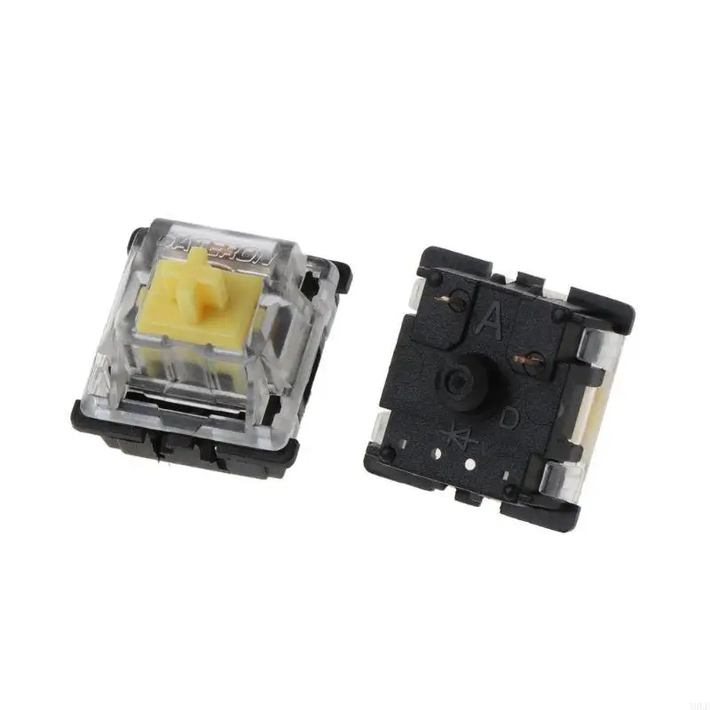 A9LF Smooth Linear Switches 50g Gateron Yellow for Mechanical Keyboard