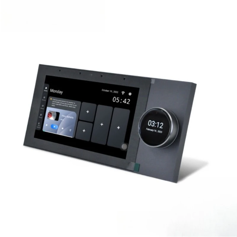 

PW725T new 7-inch multi-function WIFI voice smart home background music central control panel with graffiti