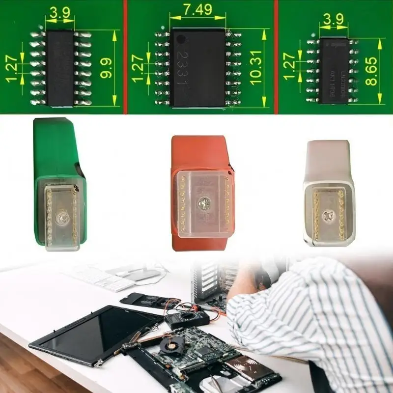 462e Инструмент программирования кабеля сжигания чипа для SOP14 150MIL/SOP16 150MIL/SOP16 300MIL HIGHTACY