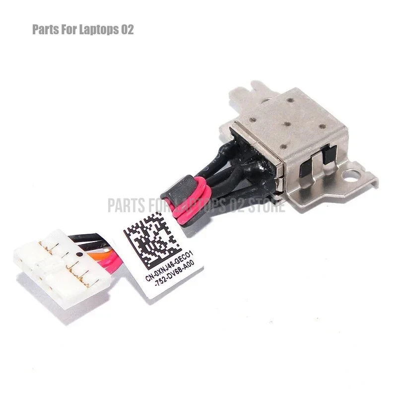 L 0XNJ46 Replacement DC Power Jack Socket Plug Charging Port with Cable for Dell Chromebook 11 3180 Latitiude 3189