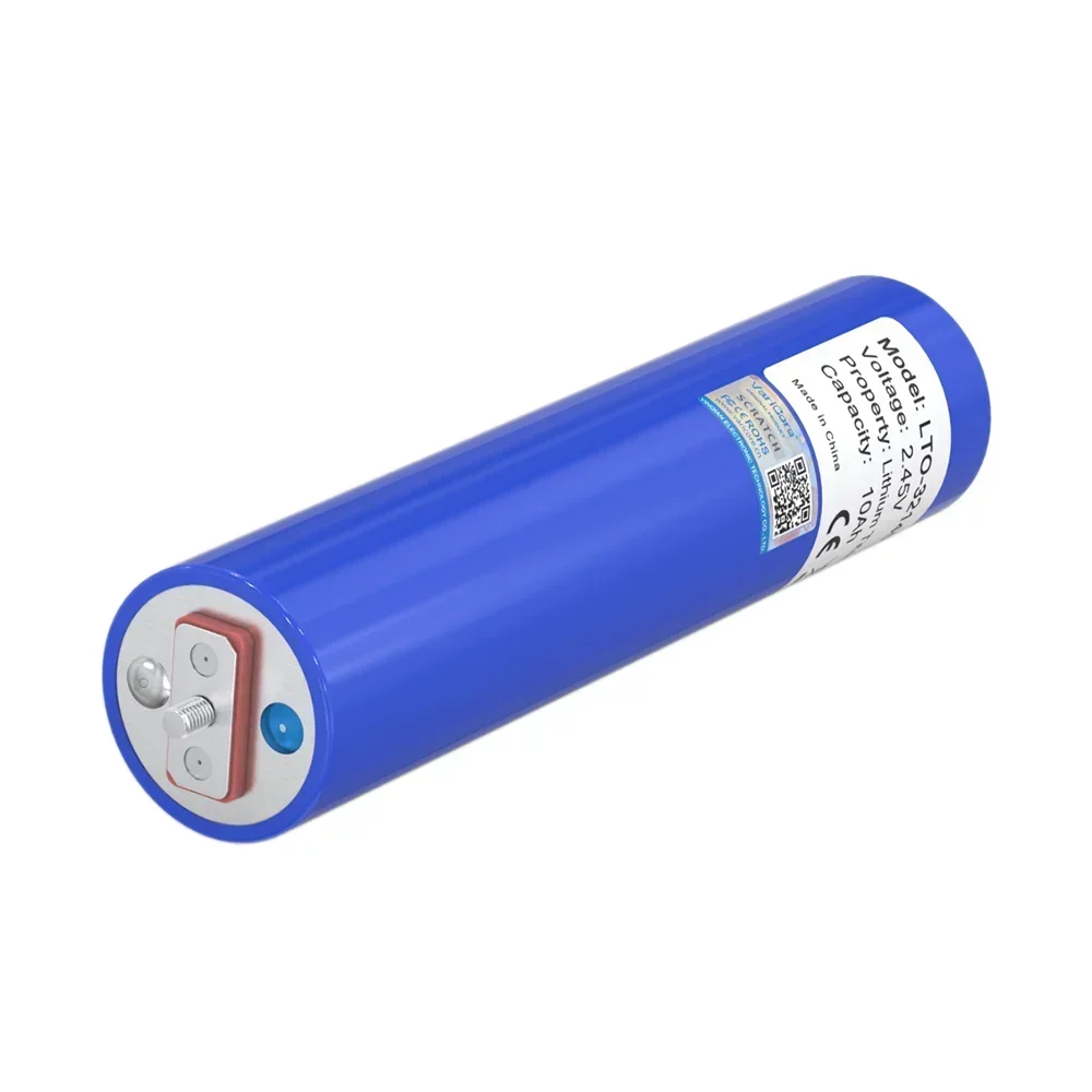 24 قطعة 2.3 فولت/2.45 فولت 10 أمبير LTO 32145 بطارية ليثيوم تيتانات حزمة 3C تفريغ بطاريات مقاومة درجات الحرارة المنخفضة لتقوم بها بنفسك 12 فولت 24 فولت