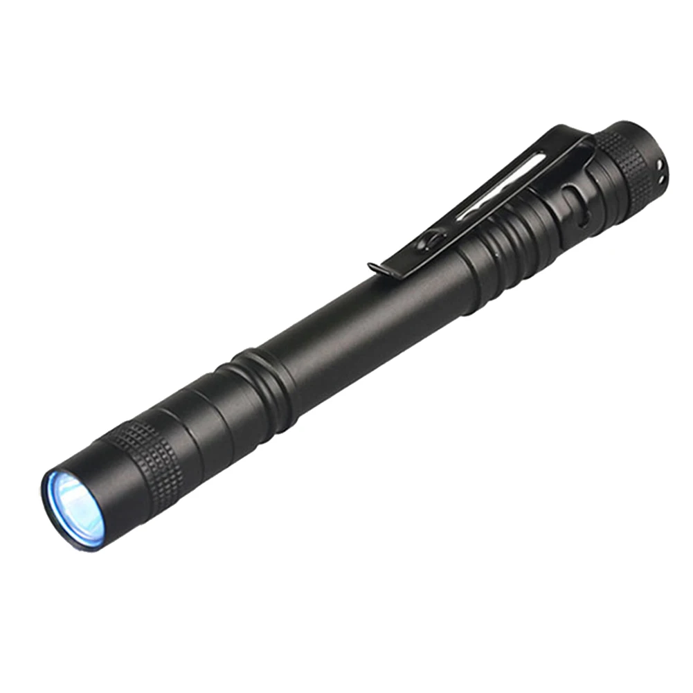 365nm 3W LED UV Penlight Mini UV Pen Flashlight with Clip for Pet Urine Detect