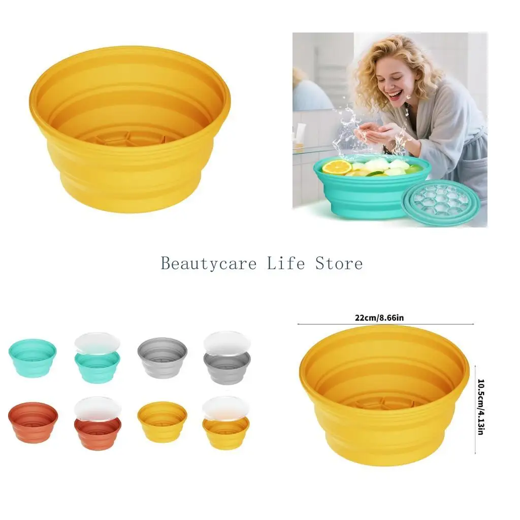652C Silicone Ice Therapy Bowl For Post Workout Recovery And Glow