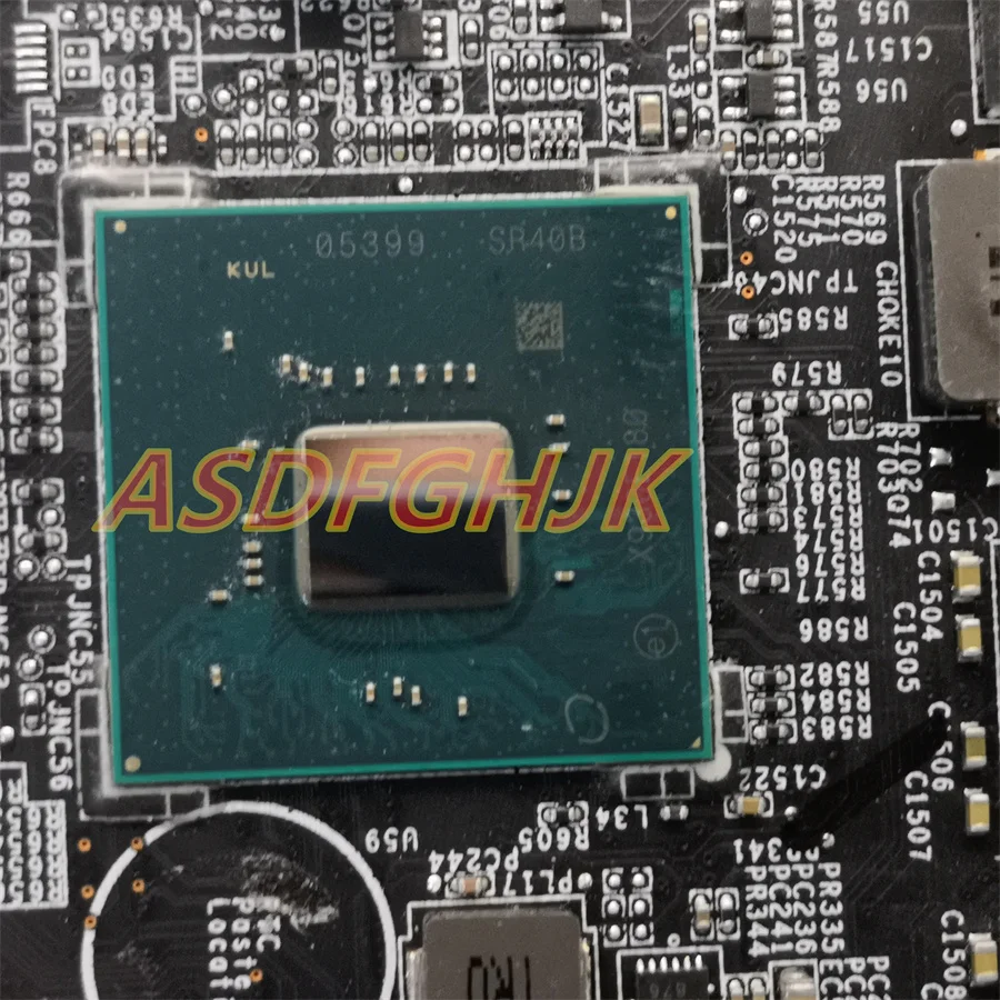 Imagem -05 - Placa-mãe Original do Portátil para Ms16p71 Ms-16p7 Gl63 Ge63 Ge75 I7-9750h Gtx1660 Rtx2060 Rtx2070 Rtx2080