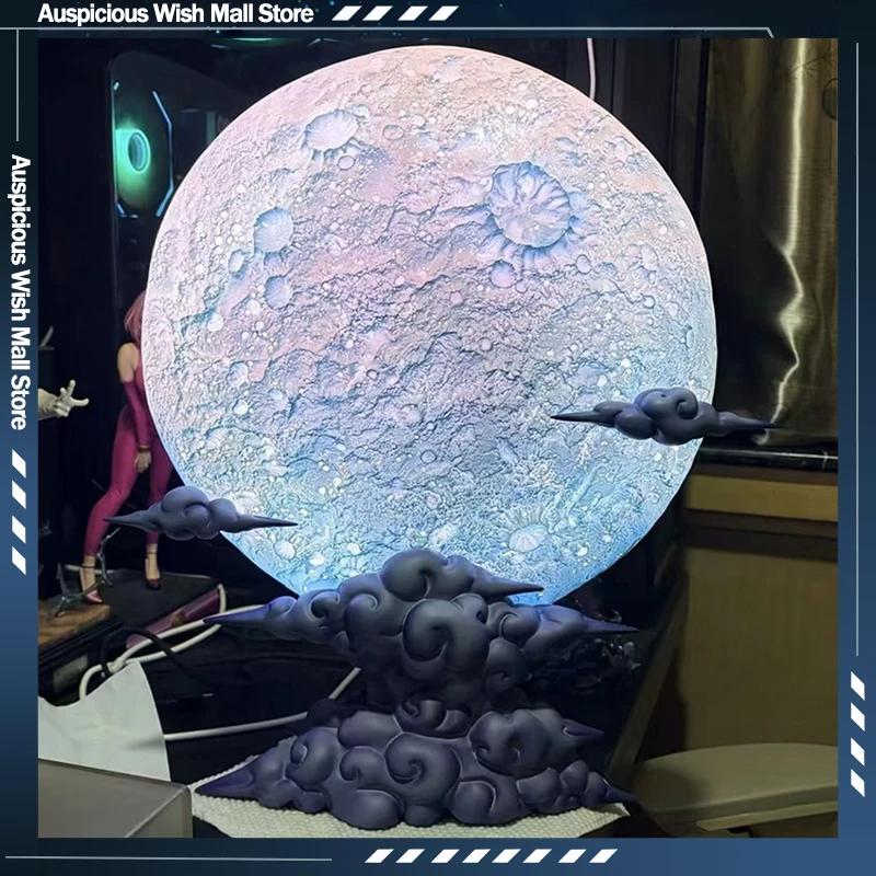 

JT Studio Dragon Ball Moon 38cm/14.96inch Anime Figures Big moon Can emit light PVC Statue Collection Model Toys Gifts