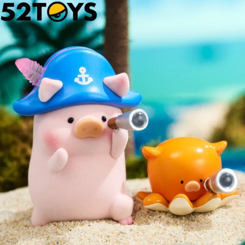 

Original 52TOYS Canned Pig Lulu Pig Ocean Series Blind Box Trendy Surprise Toys Cute Desktop Ornament Doll Girl's Birthday Gifts