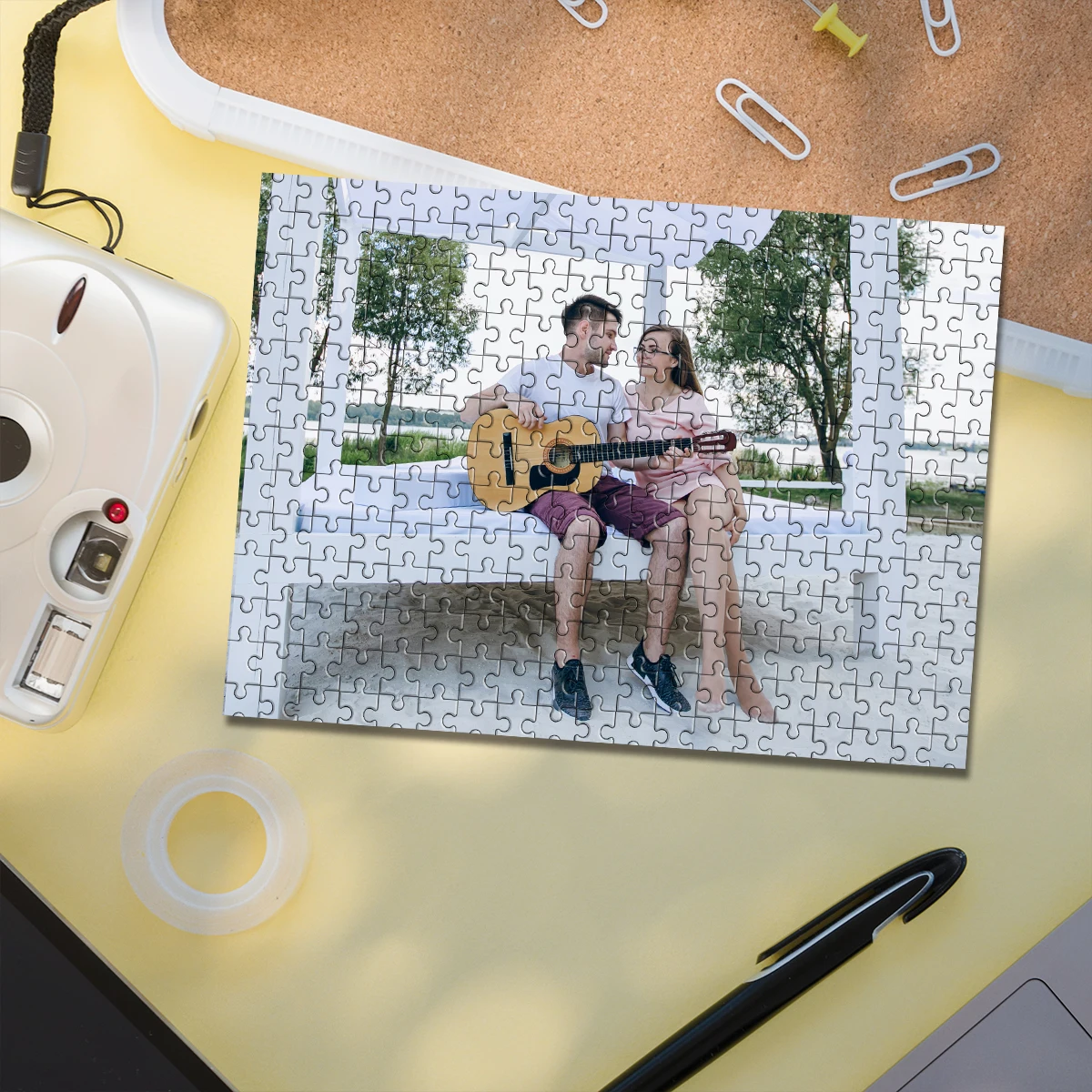 35/300/500/1000pcs Personalized Custom Photo Puzzle couple photos Family Memories Personalized Gifts For Women/Men