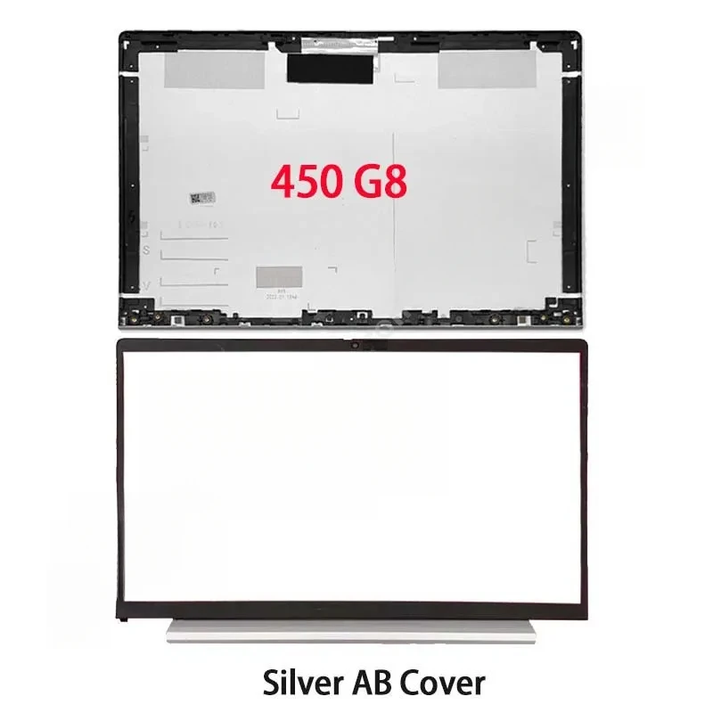 NEW For HP Probook 450 G8 G9 455 G8 G9 LCD Back Cover Front Bezel Palmrest Bottom Case Hinges Replacement