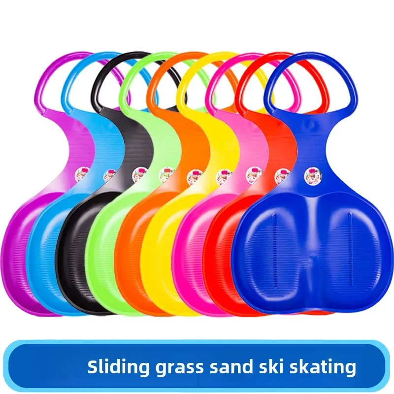 Snowboard, grass board, sand board, thickened, children, snow play, sledding, plow