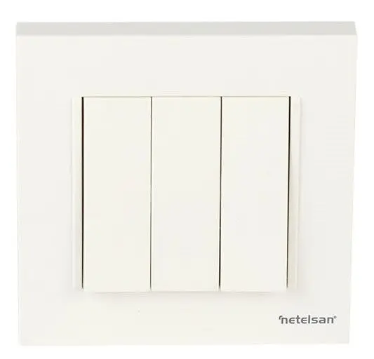 BYOBU 3'LÜ KEY WHITE NETELSAN