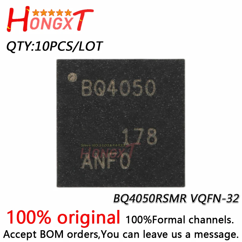 10PCS 100% NEW BQ4050RSMR VQFN-32.