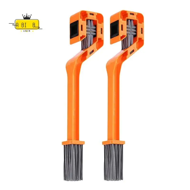

ABIB -2 Pcs Chain Brush, Fully Enclosed Chain Cleaning Brushes For Outdoor Dirt Motorcycle, Motorcycle Chain Cleaner