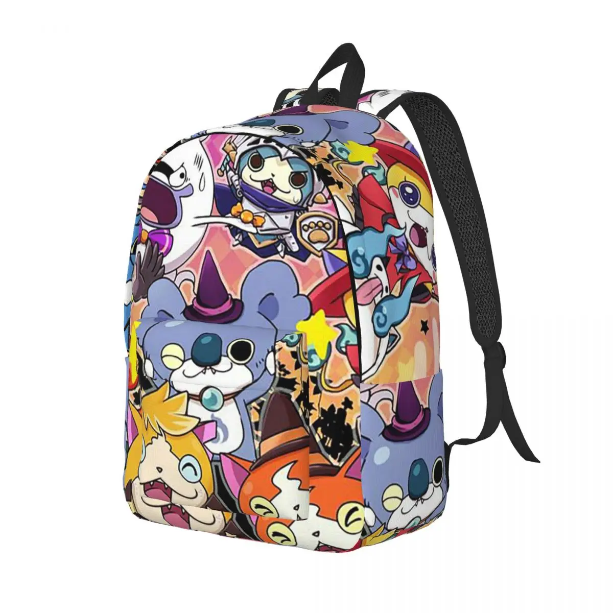 Yo-Kai Watch Cartoon Game Backpack Daypack Large Capacity Children BookBag School Bag Shoulder Bags for Boys Girls