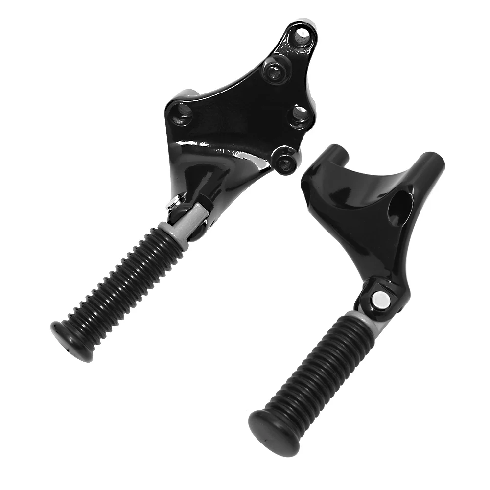 Motorcycle Black Passenger Footpegs Rest Pedal Mount For Harley Sportster Iron XL 883 1200 72 Forty Eight 2014-2020 2019 2018