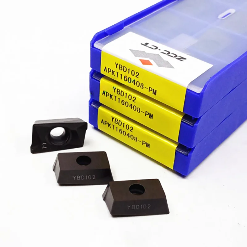 ZCCCT Original APKT160408-APM APKT160408-PM Milling Carbide Insert