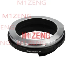 N/S-LM Adapter ring for NIK S RF mount lens to Leica M L/M lm M10 M9 M8 M7 M6 M5 m3 m2 M-P MP240 M9P camera TECHART LM-EA7
