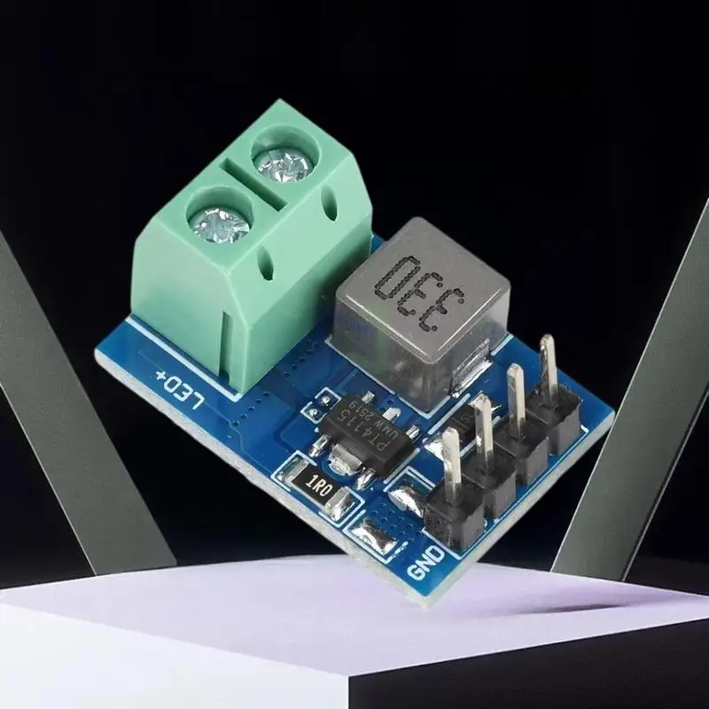 Ideal for DIY LED Strip Lights; 12V PWM Constant Current Dimming Board; PT4115 LED Driver Module