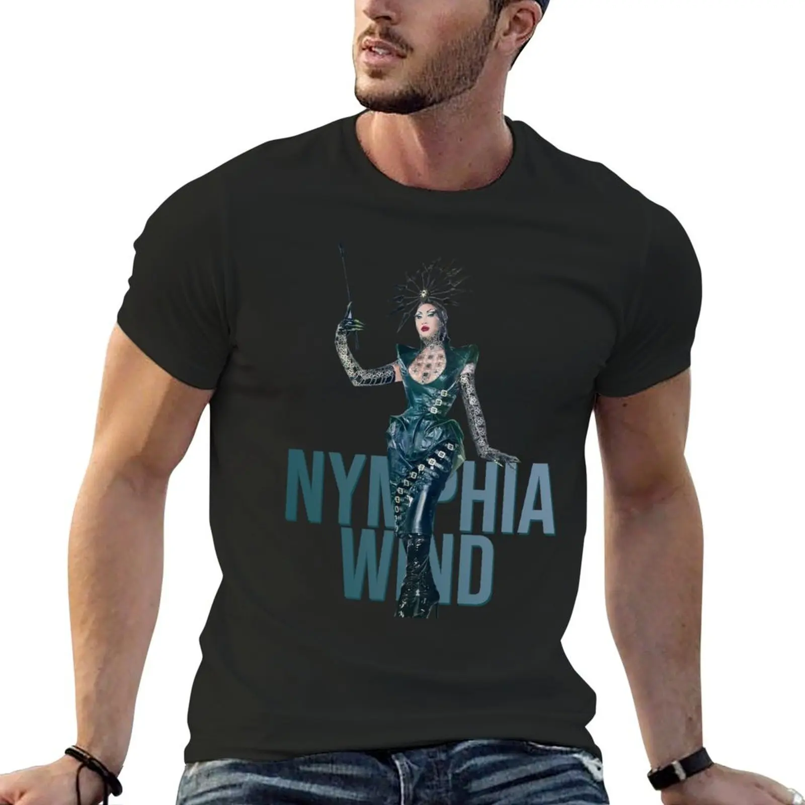 NYMPHIA T-Shirt blacks aesthetic clothes custom shirt cheap stuff Men's t-shirt