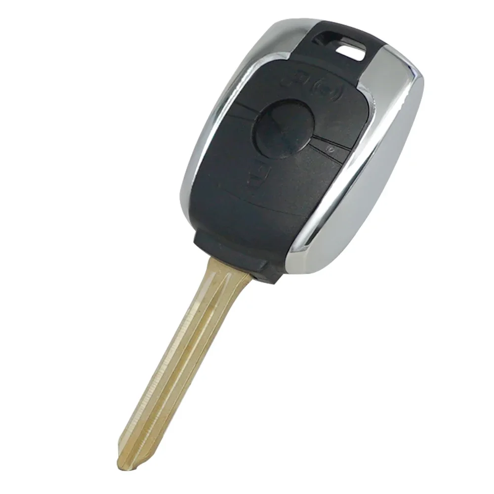 XNRKEY High Quality 2 Button Replacement Shell Remote Key Case Blank Key for Ssangyong Korando