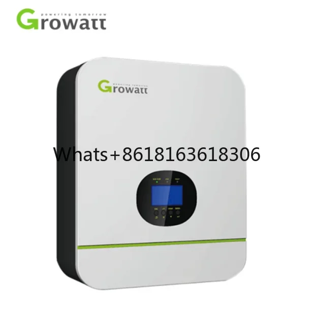 Growatt SPF 3000TL HVM-48 3Kw 48V Single Phase Pure Sine Wave Off Grid Solar Inverter