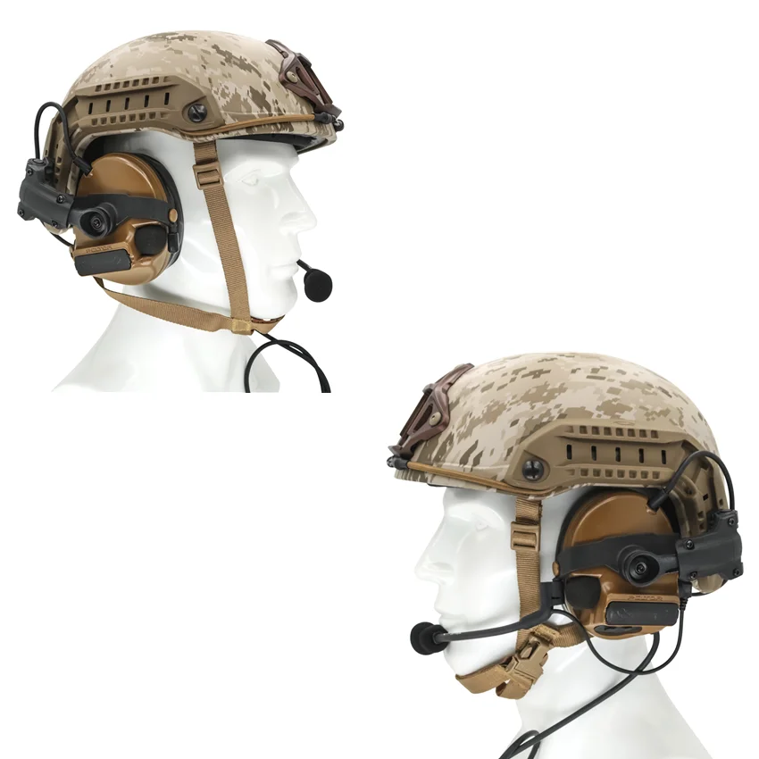 TS TAC-SKY untuk COMTAC II III aksesori taktis ARC OPS-CORE adaptor helm braket Headset cepat adaptor rel helm