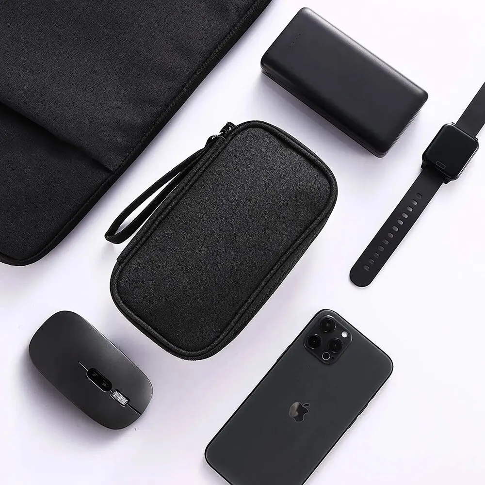 1Pc NEUE Reise Veranstalter Tasche Kabel Lagerung Organisatoren Beutel Tragen Fall Tragbare Wasserdichte Doppel Schichten Lagerung Taschen Kabel – Detail 1