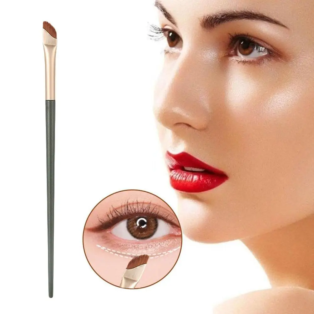 Pędzel do eyelinera Płaski cienki kątowy cienki pędzel do brwi Kobiece narzędzie Up Liner Profesjonalny brwi Make Beauty T2X8