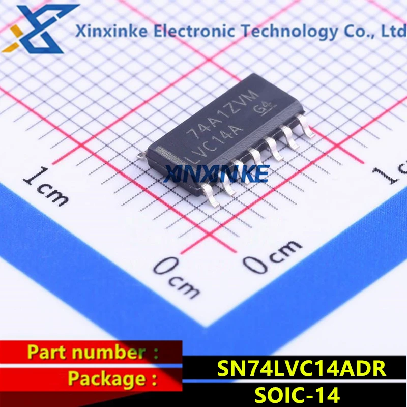 SN74LVC14ADR 74LVC14ADR Mark: LVC14A SOIC-14 Inverters Hex Schmitt-Trigger Logic ICs Brand New Original