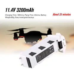 H117S Zino GPS RC Drone Aircraft pezzi di ricambio 11.4V 3200mAh batteria di volo intelligente per RC FPV Racing Camera Drone