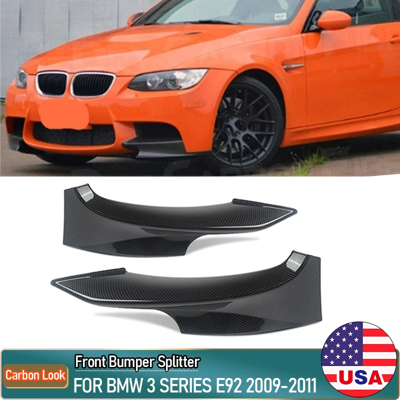 

MagicKit Carbon Fiber Style Side Splitters Covers For BMW E92 E93 M Sport 2010-2014 LCI