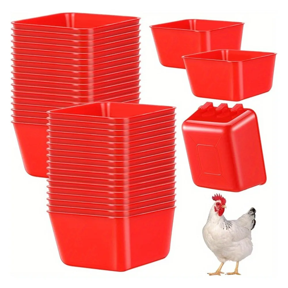 

Bird Trough Parrot Feeder Bird Feeder Pigeon Chicken Feeder Dish Water Cup Chicken Supplies Poultry Drinking Bowl Pet Products