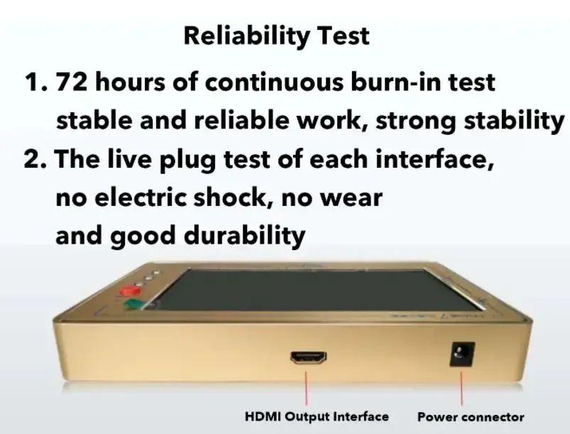 Original brandneu! 7. Generation LCD LED TV Motherboard Tester Tool mit Display LVDS zu VGA Konverter