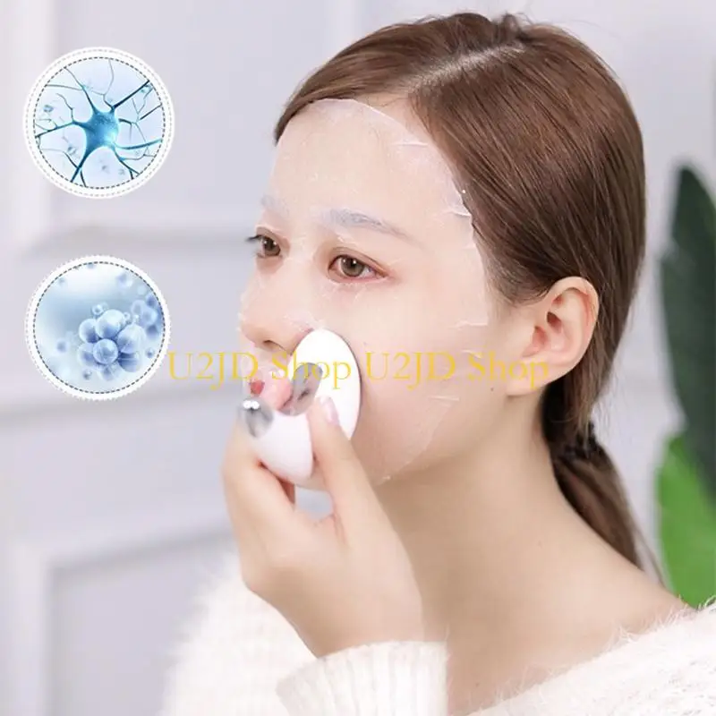 u2jd أداة تجريف للتدليك الكهربائي لعين الوجه Gua sha massager أداة جمال العناية بالبشرة الوجه إزالة التجاعيد