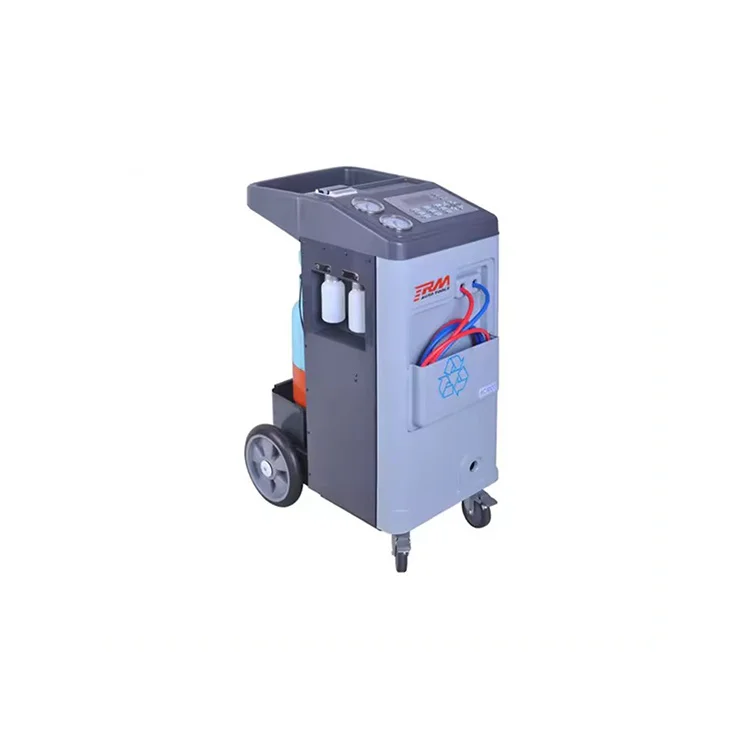 R134a or  R1234yf Refrigerant Recycling Unit Ac Exchanger Car Recovery Recharging Machine