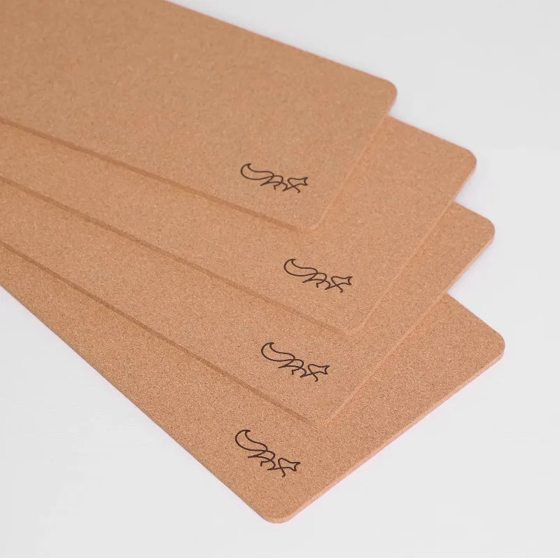 Chosfox Keyboard Pads Customized Natural Cork Noise Reduction Desk Mats Keyboard Mute Pad Compatible with 60%-100% Layout Gift