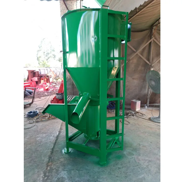 آلة تجفيف خلط منتجات الأرز الحبوب العمودية الكبيرة المصنوعة من الفولاذ المقاوم للصدأ