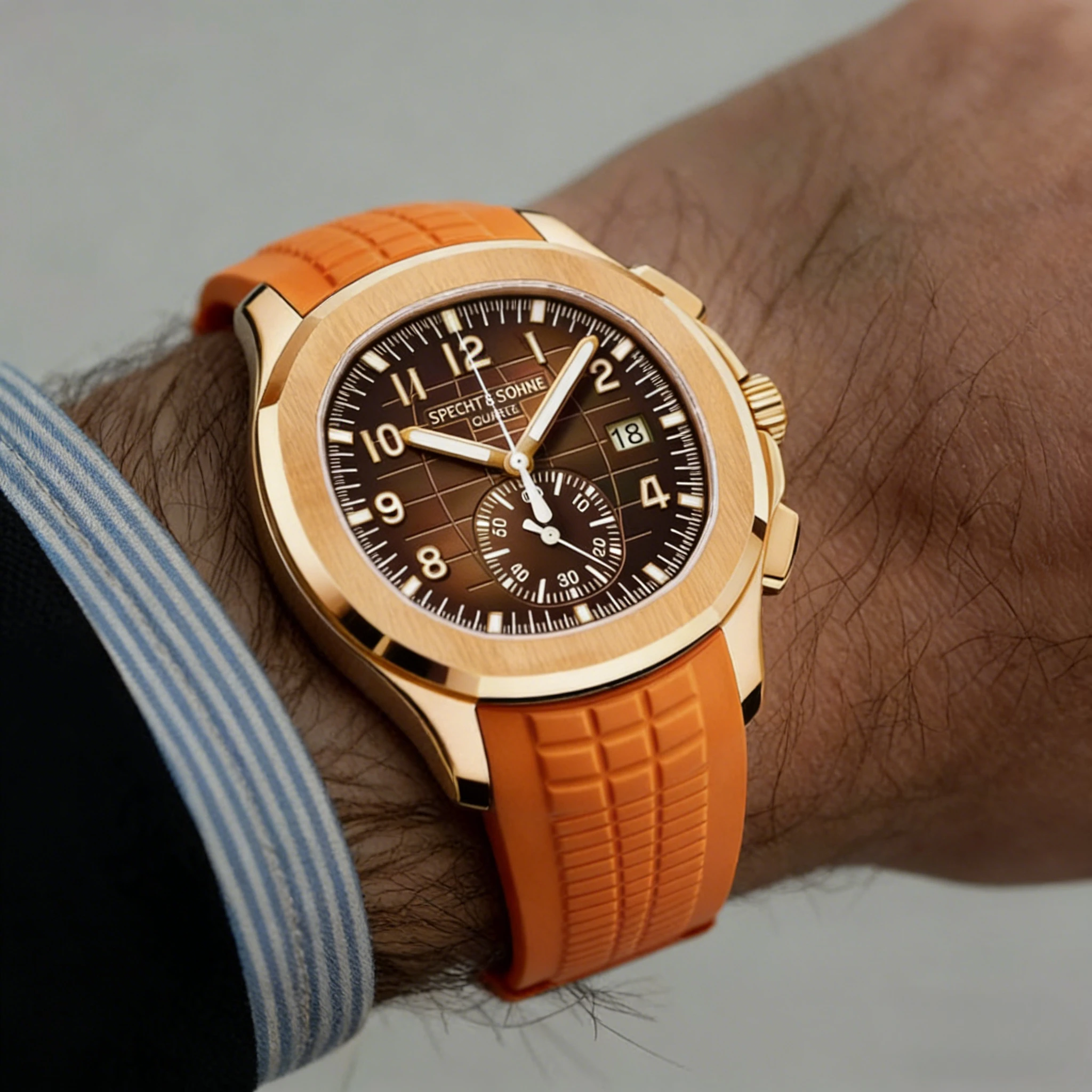 

Мужские часы 2026 года: высококачественные, люксовый бренд, японский хронограф VD53, спортивные классические кварцевые часы 5167 из нержавеющей стали, водонепроницаемые