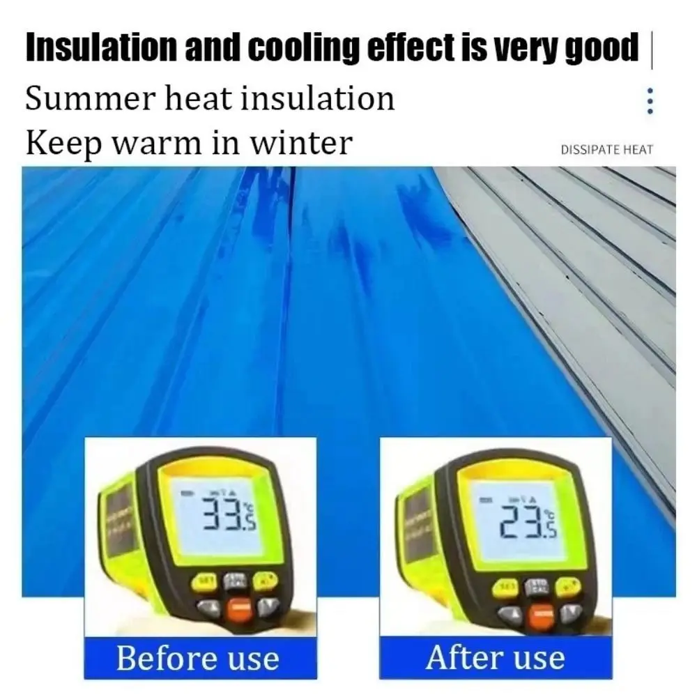 

New Upgrade Waterproof Tape Thicken Blue Butyl Tape Sealant Tape