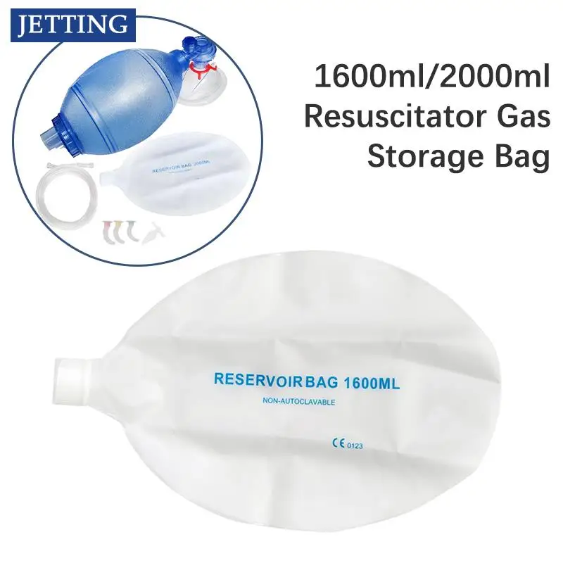 1PC Adult/Child/Infant Resuscitation Ambu Bags 2000ml/1600ml Reservoir Bag Emergency Self-help Rescue Tool