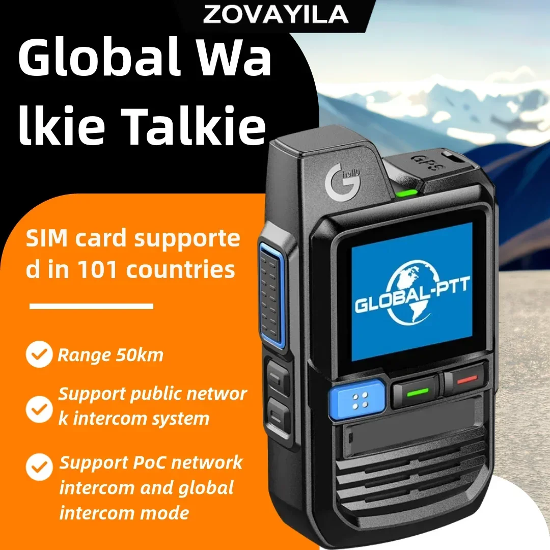 

Global walkie-talkie 4G public network fleet Small fleet walkie-talkie commercial civilian two-way outdoor intercom