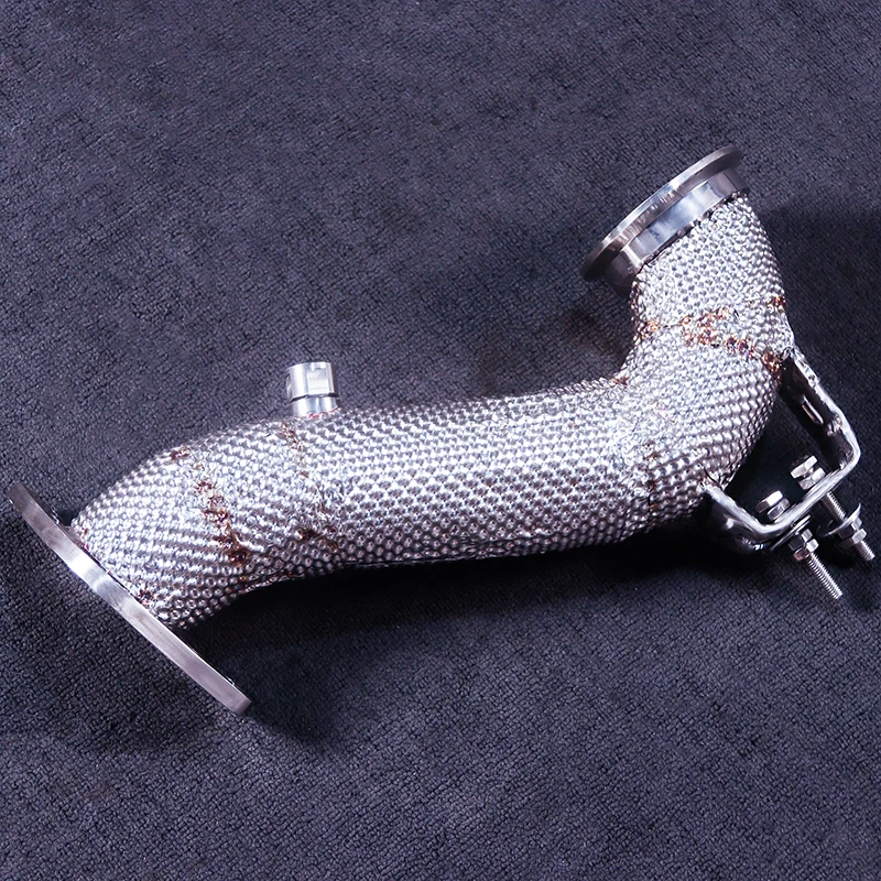 Mg HS 1.5T modified straight-through head exhaust pipe to improve power;