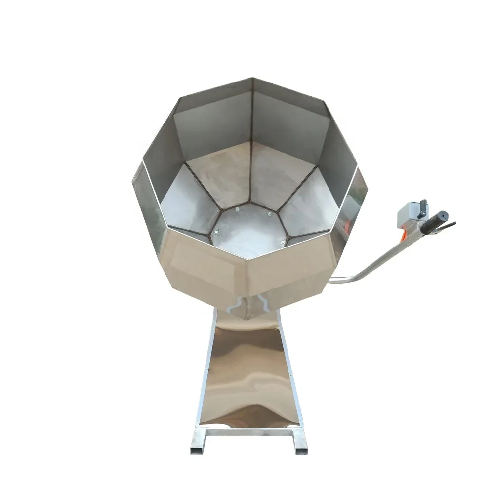 

Supplier Wholesale Commercial Customizable Large Capacity Puffed Food Coffee Beans Peanut Single Roller Seasoning Mixing Machine